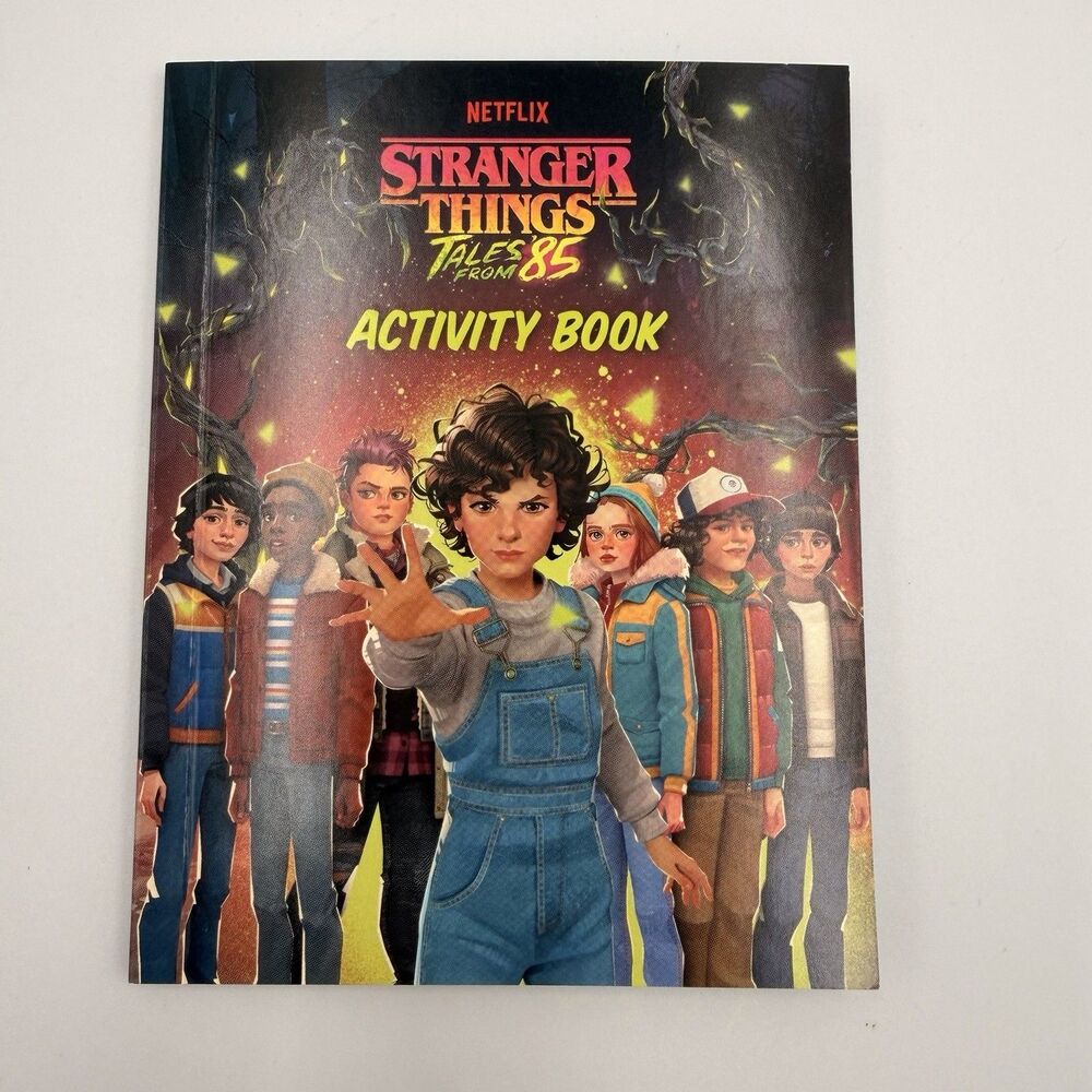 McDonald's Stranger Things Tales From '85 Activity Book 2026 #10 Opened Unused